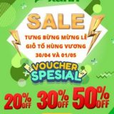 Mừng Đại Lễ Đón Sale Linh Đình Cùng Năng Lượng Xanh